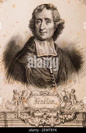 fenelon, aventure de telemarque par fenelon, editeur belin-leprieur 1844 Stockfoto