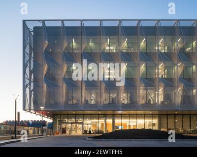 Gardner Neuroscience Institute an der University of Cincinnati, entworfen von Perkins & will Stockfoto