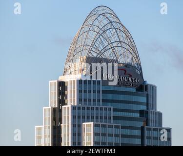 Great American Tower, entworfen von Gyo Obata Stockfoto