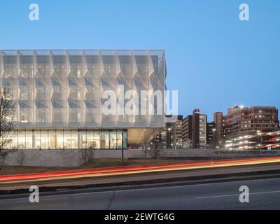 Gardner Neuroscience Institute an der University of Cincinnati, entworfen von Perkins & will Stockfoto