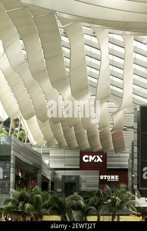 Innenansicht des Brickell City Center in Downtown Miami, FL, USA Stockfoto