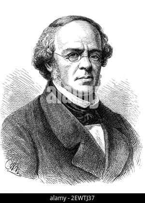 Jacques Francois Elie Fromental Halevy, 27. Mai 1799 - 17. März 1862, französischer Komponist und Musikpädagoge / Jacques Francois Elie Fromental Halevy, 27. 1799. - 17. Mai. März 1862, ein französischer Komponist und Musikpagoge, Historisch, historisch, digital verbesserte Reproduktion eines Originals aus dem 19th. Jahrhundert / digitale Produktion einer Originalvorlage aus dem 19. Jahrhundert, Stockfoto