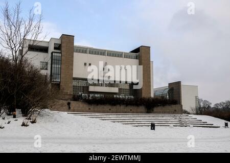 Das finnische Opernhaus in Helsinki, Finnland Stockfoto