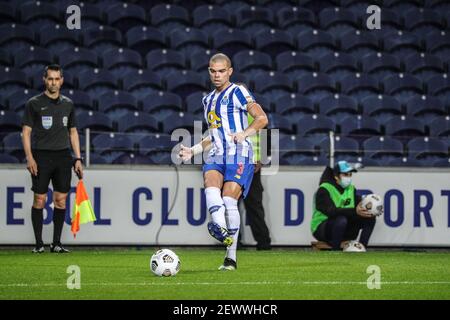 Pepe aus Porto beim Taca de Portugal Spiel der Männer Zwischen Porto und Braga bei Estadio do Dragao no Porto Stockfoto