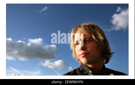 Sam Branson.... Sohn von Richard Branson fotografiert bei Virgin Books in West London Bild David Sandison Stockfoto