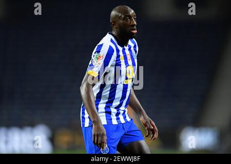 3rd. März 2021; Estadio do Dragao, Porto, Portugal; Taca De Portugal Football, FC Porto gegen Braga; Moussa Marega vom FC Porto Stockfoto