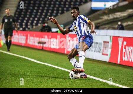 Zaidu Sanusi während der Männer Taca de Portugal Spiel dazwischen Porto und Braga im Estadio do Dragao no Porto Stockfoto