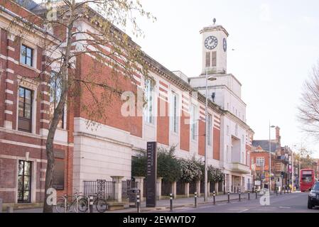 Acton Town Hall Municipal Civic Architecture von Raffles und Gridley Stockfoto