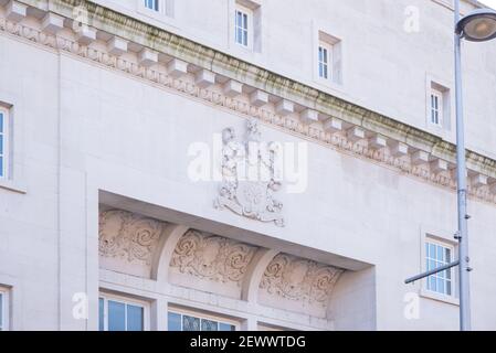 Crest Floreat Actona Rathaus Acton Städtische Stadtarchitektur von Raffles und Gridley Stockfoto