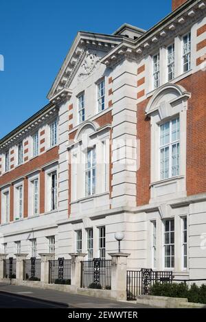 Acton Town Hall Municipal Civic Architecture von Raffles und Gridley Stockfoto