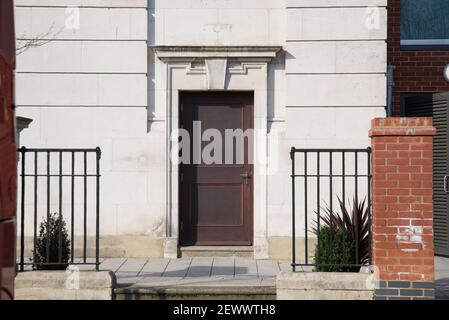 Acton Town Hall Municipal Civic Architecture von Raffles und Gridley Stockfoto