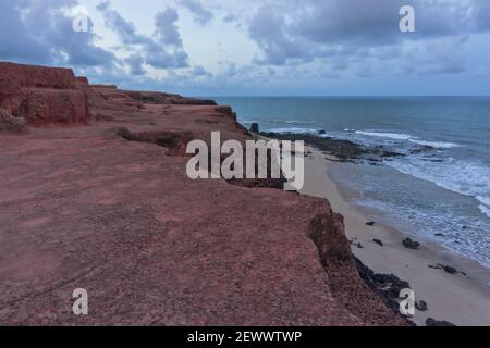 Pipa, tropischer Strandblick, Natal, Brasilien, Südamerika Stockfoto