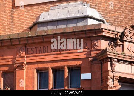 Bank 184-186 High Street Acton Stockfoto