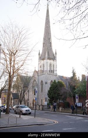 Ealing Broadway Methodist Church von John Tarring Stockfoto