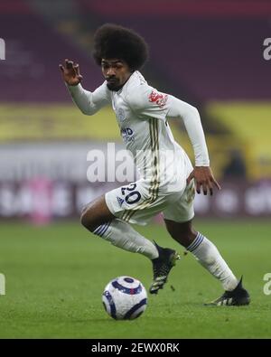 BURNLEY, ENGLAND. MÄRZ 3rd Hamza Choudhury ofLeicester City während des Premier League-Spiels zwischen Burnley und Leicester City in Turf Moor, Burnley am Mittwoch, 3rd. März 2021. (Quelle: Mark Fletcher, Mi News) Stockfoto