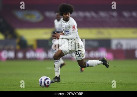 BURNLEY, ENGLAND. MÄRZ 3rd Hamza Choudhury ofLeicester City während des Premier League-Spiels zwischen Burnley und Leicester City in Turf Moor, Burnley am Mittwoch, 3rd. März 2021. (Kredit: Mark Fletcher, Mi News) Kredit: MI Nachrichten & Sport /Alamy Live Nachrichten Stockfoto