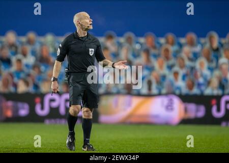 London, Großbritannien. März 2021, 03rd. Andy Woolmer (Referee) in London, UK am 3/3/2021. (Foto von Jane Stokes/News Images/Sipa USA) Quelle: SIPA USA/Alamy Live News Stockfoto