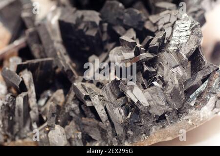 Wolframit, einem Tungsten Vetter in Glühbirne Glühlampe Fertigung verwendet Stockfoto