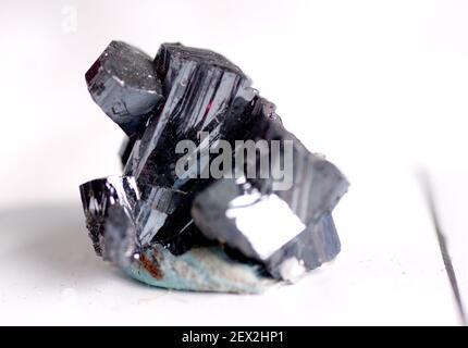 Pyrargyrite Metall mineralischen Probe, ruby Silber oder Rot Silber Erz Stockfoto