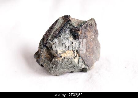 Maricite Mineral in Natrium ion Batterie Herstellung verwendet Stockfoto