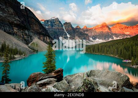 Banff, Alberta BC 2020 Stockfoto