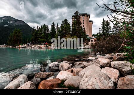 Banff, Alberta BC 2020 Stockfoto