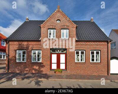 Kapitänshaus in Wyk auf Föhr, Deutschland Stockfoto