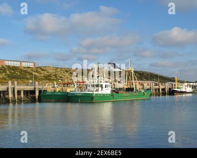 Hafen von Hoernum, Deutschland Stockfoto