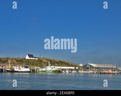 Hafen von Hoernum, Deutschland Stockfoto