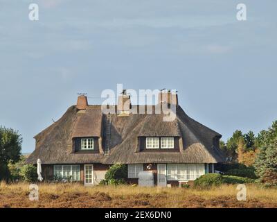 Ferienhaus in Kampen, Deutschland Stockfoto