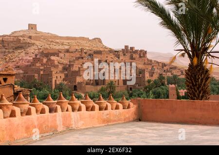 Marokko, Ksar von Ait Benhaddou, Stockfoto