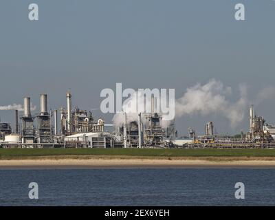 Dow Chemical in Stade, Deutschland Stockfoto