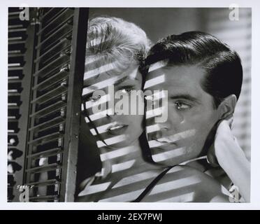 Psycho. Werbefoto. Alfred Hitchcock. 1960. Der Film feat. Anthony Perkins, Janet Leigh, Vera Miles und John Gavin. Stockfoto