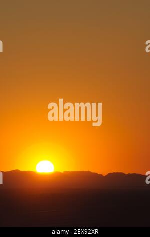 Sonnenaufgang von Dune 45 Stockfoto