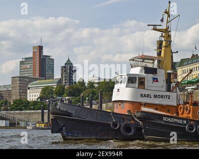 Hamburg Hafenimpressionen, Deutschland Stockfoto