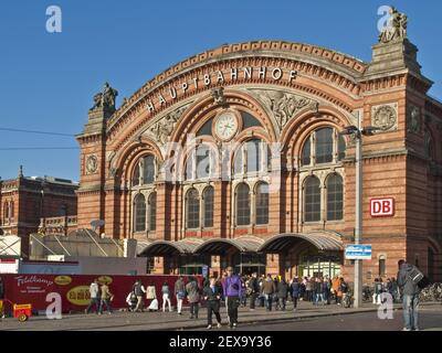 Hauptbahnhof Bremen, Deutschland Stockfoto