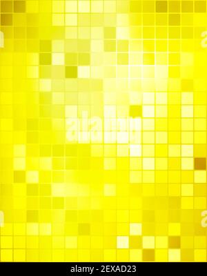 Goldenes Business-Mosaik. Stockfoto