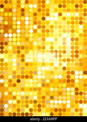 Goldenen Geschäft Mosaik Stockfoto
