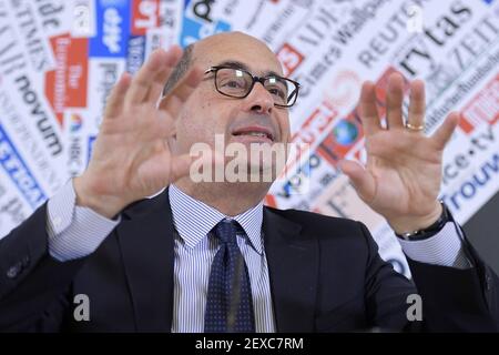 Fotorepertoire, Italien. März 2021, 04th. Rom, 16. April 2019 Nicola Zingaretti während der Pressekonferenz bei der Foreign Press ph. â © Luigi Mistrulli (Rom - 2019-04-16, Luigi Mistrulli) ps das Foto kann in Übereinstimmung mit dem Kontext verwendet werden, in dem es aufgenommen wurde, und ohne die diffamierende Absicht des Dekors der vertretenen Personen nur redaktionelle Verwendung Kredit: Unabhängige Fotoagentur/Alamy Live News Stockfoto