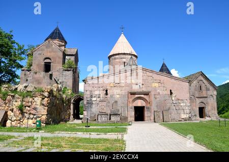 Ansicht des Klosters Goshavank, Armenien Stockfoto