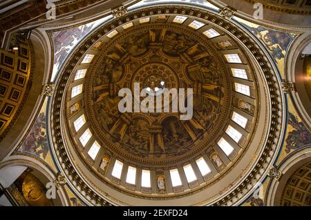 St. Paul's Church in London Stockfoto