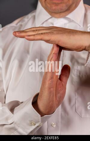 Auszeit - Ich brauche JETZT eine Pause Stockfoto