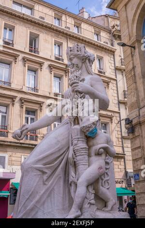 Marseille im Sommer, Frankreich. Stockfoto