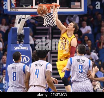 Orlando Magic's Timofey Mozgov at the NBA basketball teams practice  facility for media day, Monday, Sept. 24, 2018, in Orlando, Fla. (AP  Photo/John Raoux Stock Photo - Alamy