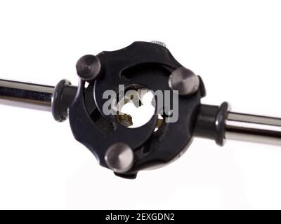 Sterben und tippen Sie auf Stockfoto