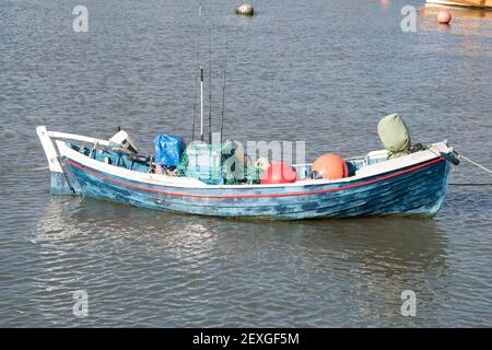 Kleines Fischerboot Beispiel Stockfoto