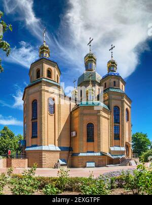 St. Michaels Kathedrale in Tscherkasy, Ukraine Stockfoto