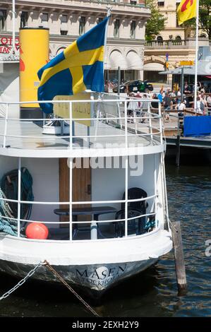 In Stockholm Stockfoto