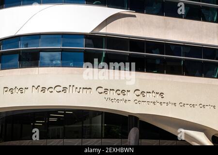 Das Peter MacCullum Cancer Center, Melbourne Victoria, Australien Stockfoto