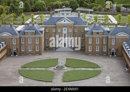 Het Loo Palast und Nationalmuseum in Miniaturstadt, Niederlande Stockfoto